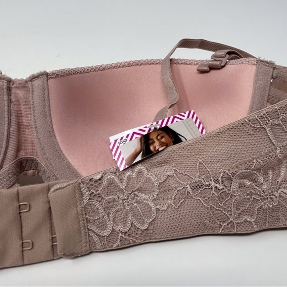 Maidenform Blush Pink Self Expressions Multiway Convertible Push Up Bra Size 34B - Picture 11 of 15